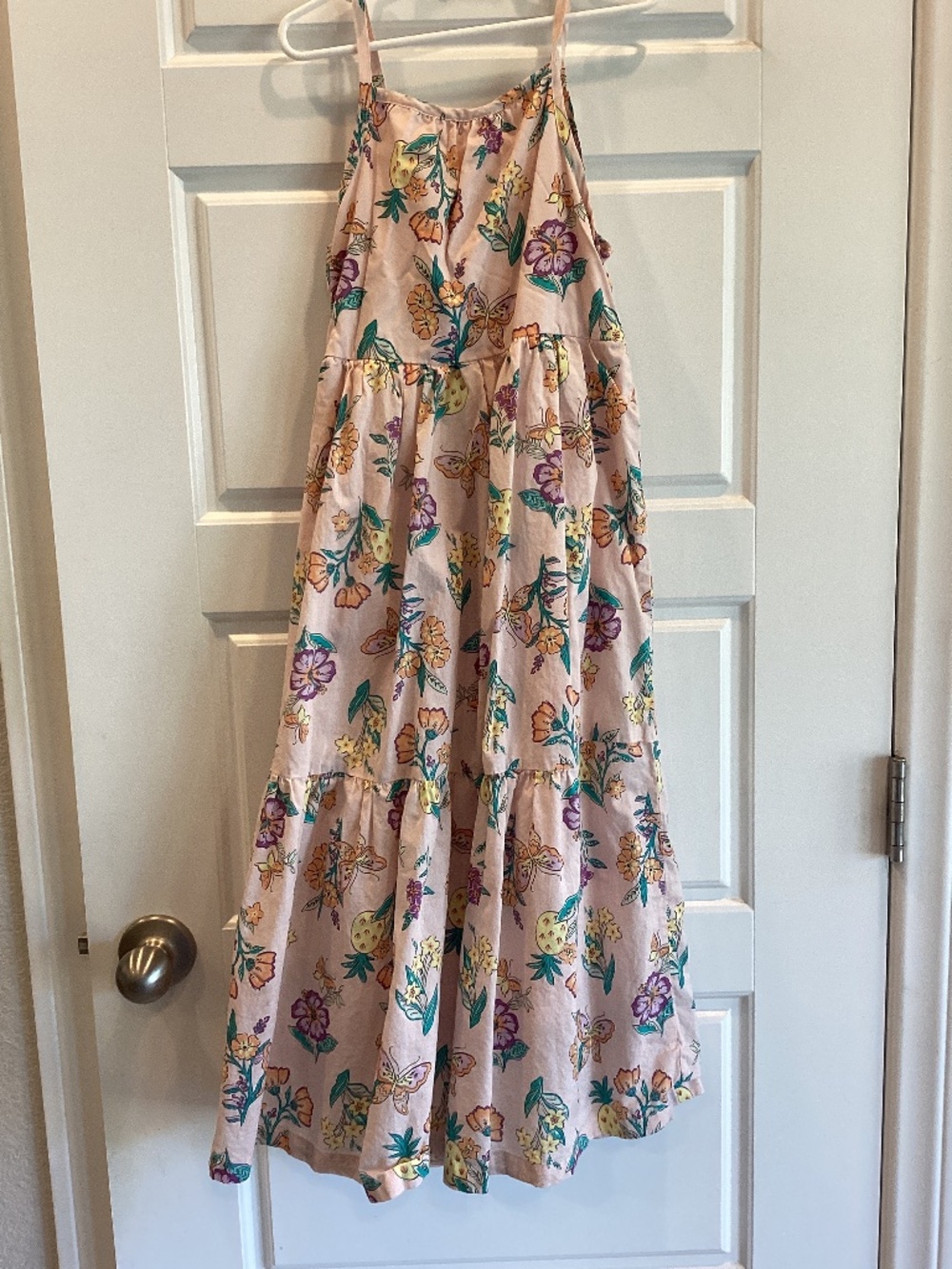 Girls dress multi colors summer dress
